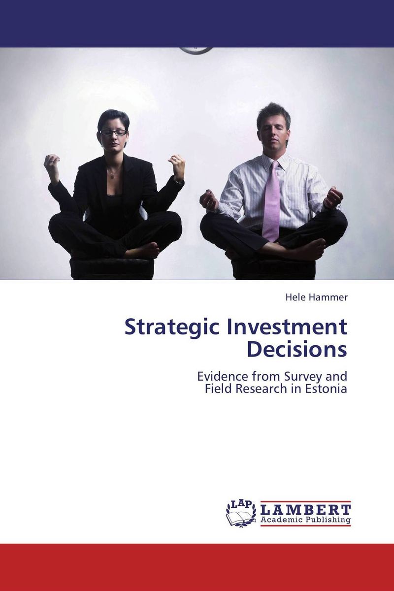 Strategic Investment Decisions12296407 Strategic Investment Decisions12296407Value of any firm could be viewed as the sum of the value of its investment projects. Thus, making correct strategic investment decisions is of critical importance to maximizing the value of the firm. In finance literature, decision-making has usually been studied using the scientific rather than the organizational model. In contrast, the current work combines both corporate finance theory and the organizational decision-making theory. Related to that is the choice of methodoloy for empirical research--quite uncommonly, both positivist and interpretive methods are used to study the investment decisionmaking in practice. In addition to a written survey, six in-depth case studies were carried out. Furthermore, as most research on this topic has focused on big companies in Anglo-Saxon countries, studying smaller companies in a smaller country (Estonia) adds some interesting perspectives to the issue. The study could be of interest to all professionals in Corporate...