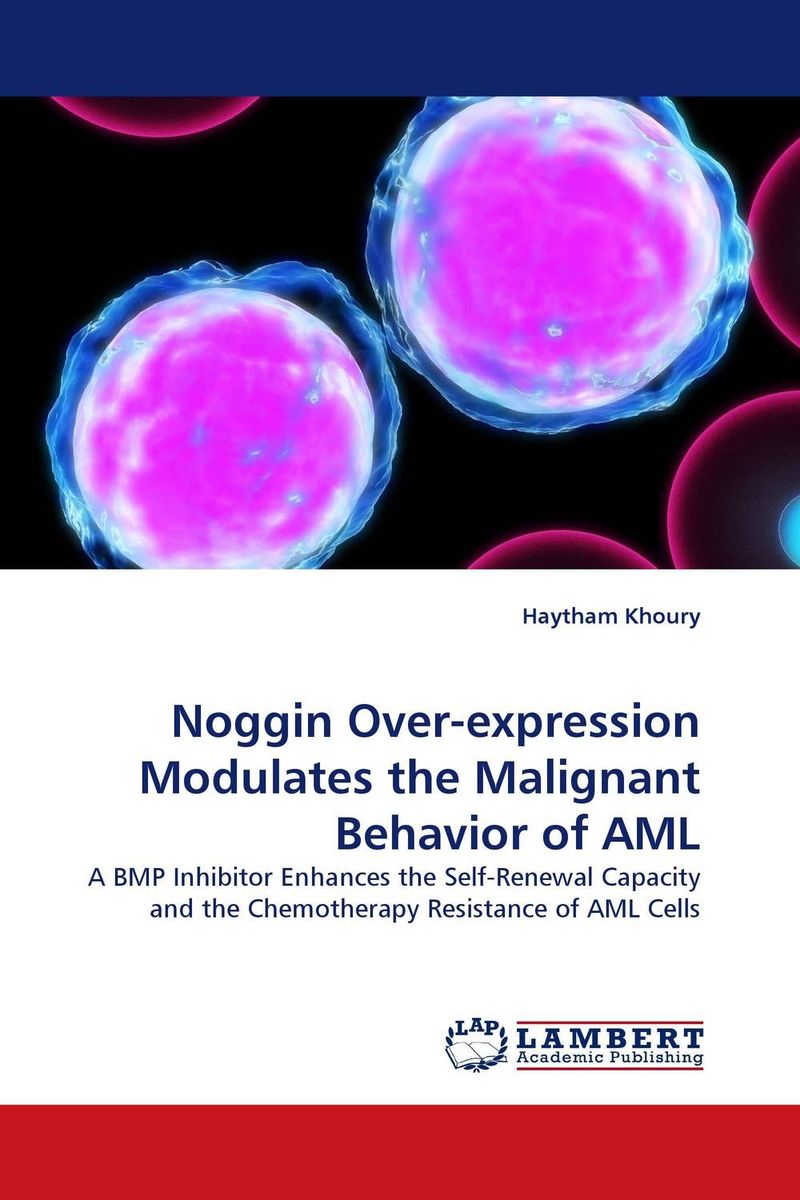 Noggin Over-expression Modulates the Malignant Behavior of AML12296407 Noggin Over-expression Modulates the Malignant Behavior of AML12296407Acute Myeloid Leukemia is a deadly disease. Although our knowledge regarding the mechanisms that govern the leukemic transformation has largely increased over the last 20 years, much is still to be discovered. Deciphering these mechanisms is crucial for better understanding the pathogenesis of this fatal illness and also for the development of new strategies for treating it. In the present work, the author unveils a new mechanism that contributes to the pathogenesis of this disease. This mechanism is namely the overexpression of the secreted protein Noggin. Noggin is an inhibitor of the bone morphogentic proteins. Noggin overexpression is shown, in this research, to be a very frequent molecular event in acute myeloid leukemia leukemia, leading to abrogation of both the canonical and the non-canonical bone morphogentic protein pathways. Furthermore, Noggin increases the proliferation and the self-renewal of leukemic progenitors and also protects the leukemic cells...