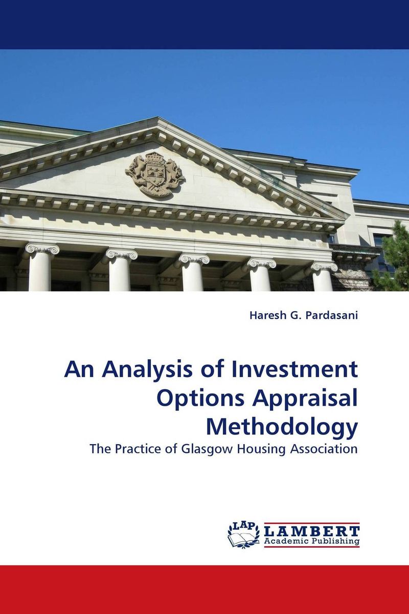 An Analysis of Investment Options Appraisal Methodology12296407 An Analysis of Investment Options Appraisal Methodology12296407This book provides a brief understanding and analysis of Investment Options Appraisal Methodology adopted by the Glasgow Housing Association Ltd. (GHA) - One of the largest social housing organisations in Europe. The main focus of this book is to examine the financial appraisal methodology of GHA. We provide a critical discussion on the assumptions built in the Cash Flow Model, necessary for understanding the working of the model. The author also develops a non-financial appraisal methodology based on weighting & scoring technique. The overall decision making is then enhanced using an innovative decision-tree technique that enables combined decision making based on both financial & non-financial appraisals. The book further recommends for incorporating risk analysis using Monte-Carlo Simulation to account for the uncertain assumptions built in the model. This book would be ideal for finance professionals & managers in social housing industry, around the world, seeking to...