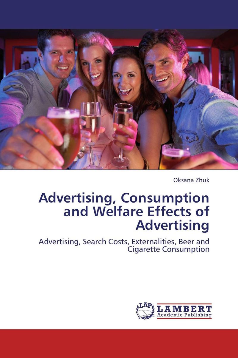 Advertising, Consumption and Welfare Effects of Advertising12296407 Advertising, Consumption and Welfare Effects of Advertising12296407This dissertation consists of three essays. Two are empirical and one is theoretical. The empirical papers consider the relationship between advertising and beer consumption by young adults. We use the fact that numerous differences existed in the MLDA across states to analyze the effect of the minimum drinking age on the beer consumption. The second empirical paper analyzes the hypothesis that alcohol and cigarettes are complements and studies the effect of advertising, cigarettes consumption and government regulations on beer consumption by youth. We use time series market-level data to estimate the effect of advertising and demographic variables on the market demand for beer. The theoretical essay in this dissertation concentrates on the effect of advertising on welfare in the presence of search costs and negative externalities. It is possible that advertising will be oversupplied if it generates negative externalities. However, under some circumstances advertising can...