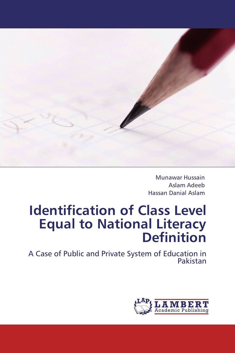 Identification of Class Level Equal to National Literacy Definition