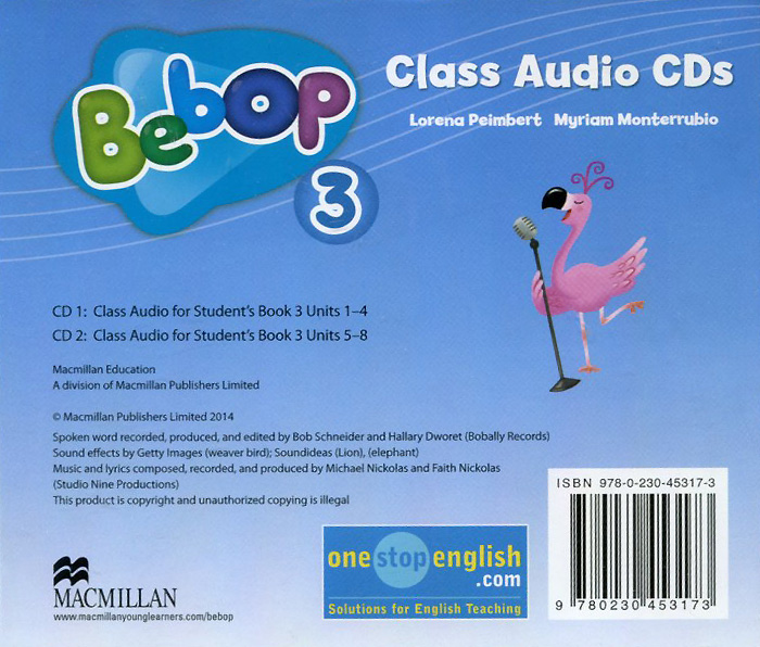 Bebop 3: Class Audio CDs (аудиокурс на 2 CD)