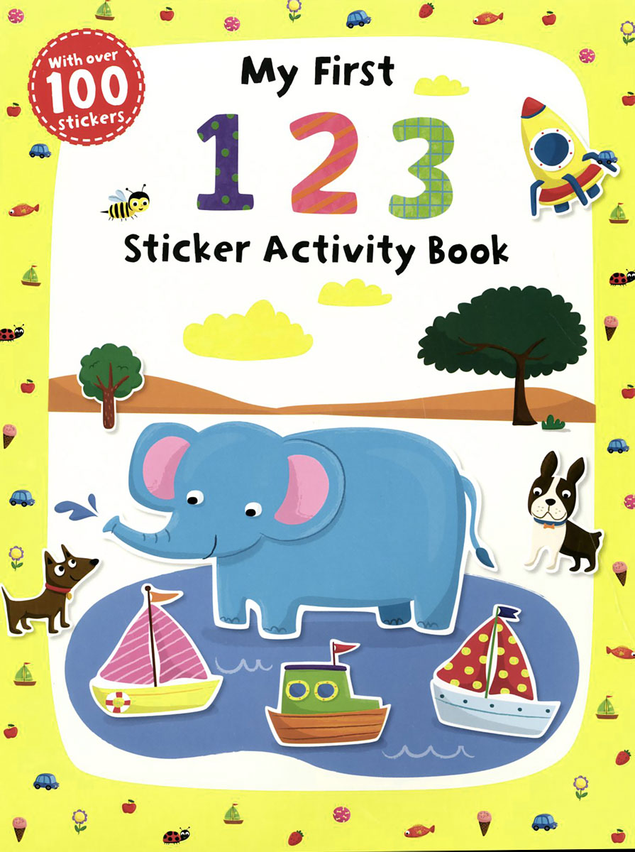 My First 1 2 3: Sticker Activity Book