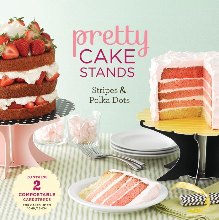 Pretty Cake Stands: Stripes and Polka Dots