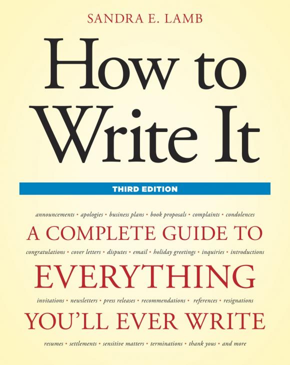 Обложка книги How to Write It, Third Edition Обложка книги How to Write It, Third Edition