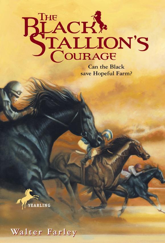 Обложка книги The Black Stallion's Courage Обложка книги The Black Stallion's Courage