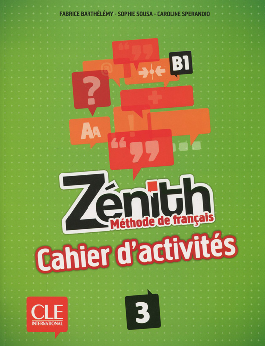 Zenith: Methode de francais 3: B1