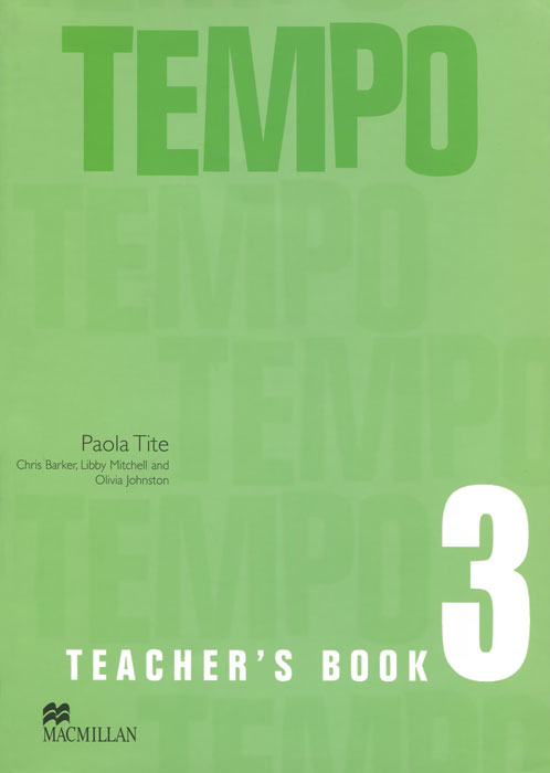 Tempo 3: Teacher's Book