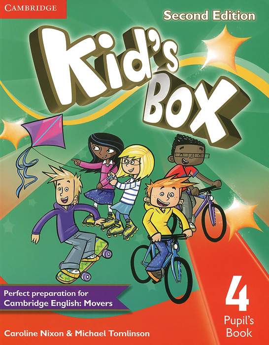 Kids Box 4: Pupils Book12296407 Kids Box 4: Pupils Book12296407The fun course for seriously good results! Loved by children and teachers the world over. Kids Box is bursting with bright ideas to inspire you and your pupils. Perfect for general use, this seven-level course also fully prepares students for success in the Cambridge English: Young Learners (YLE) tests. Levels 3 & 4 cover the Cambridge English: Flyers test syllabus. In the Pupils Book: fully revised CLIL sections build on childrens knowledge of other subjects through English; NEW Values pages develop their social awareness; NEW Phonics sections help improve pronunciation, spelling and reading skills. A NEW Starter level is also now available.