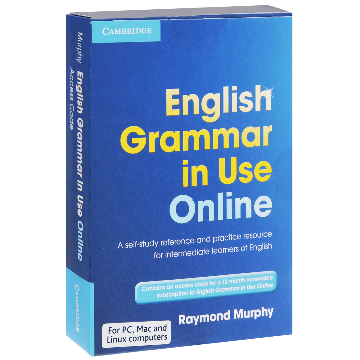 English Grammar in Use Online: Access Code: A Self-Study Reference And Practice Resource for Intermediate Learners of English