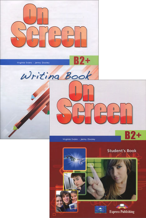 On Screen: B2+: Student's Book: Writing Book (комплект из 2 книг)
