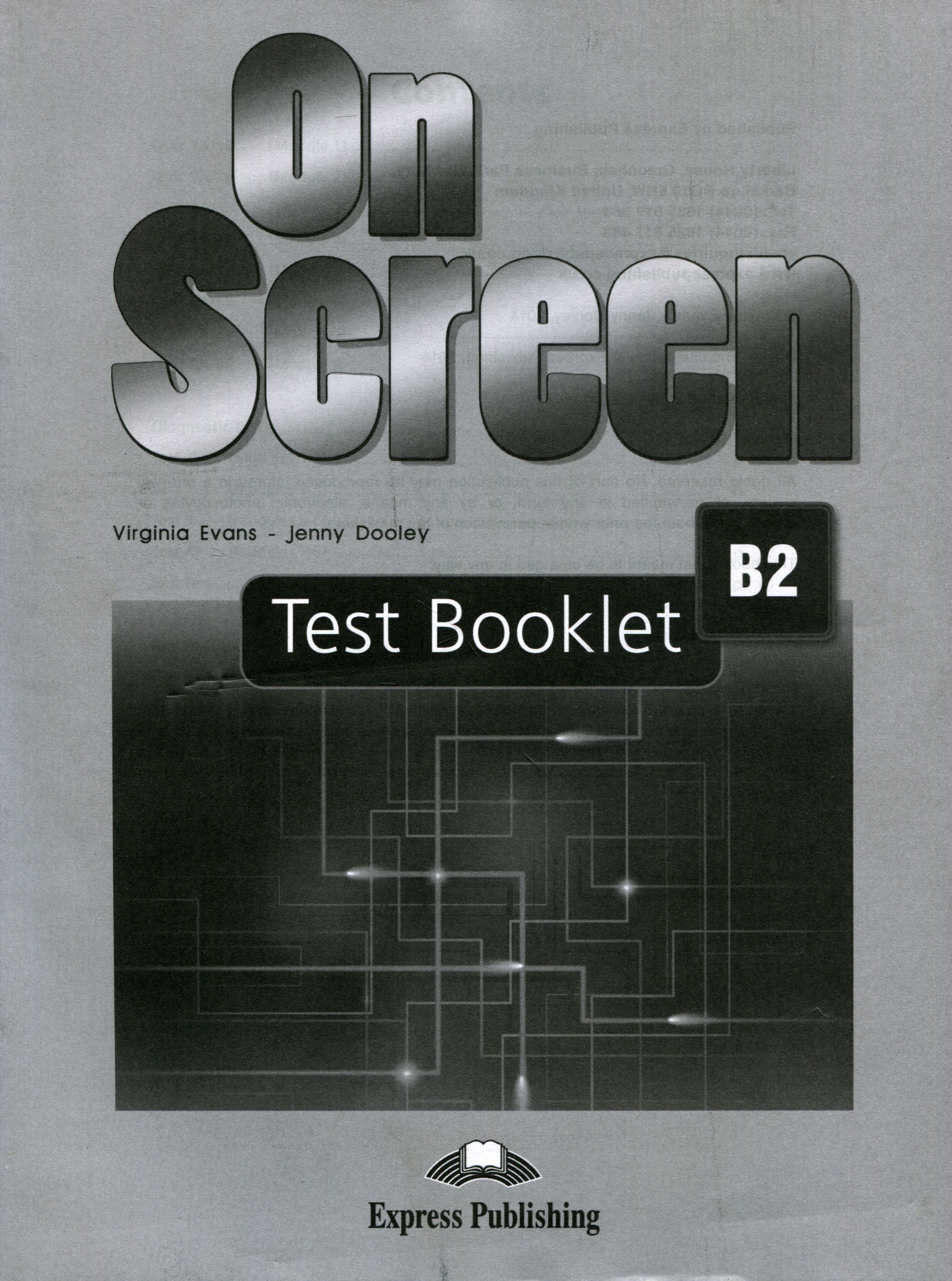 On Screen B2: Test Booklet