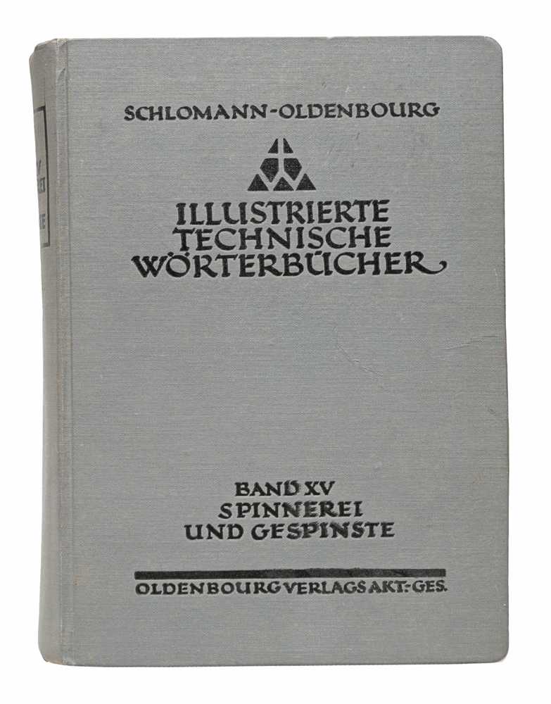 Illustrierte Technische Worterbucher. Band XV. Spinnerei und GespinsteПК301004_лимонный, салатовый Illustrierte Technische Worterbucher. Band XV. Spinnerei und GespinsteПК301004_лимонный, салатовыйМюнхен, 1925 год. Oldenbourg Verlags. Издательский переплет. С более чем 1200 иллюстрациями и многочисленными формулами. Сохранность хорошая. Иллюстрированный технический словарь на шести языках. Том 15. Прядильня и пряжи.