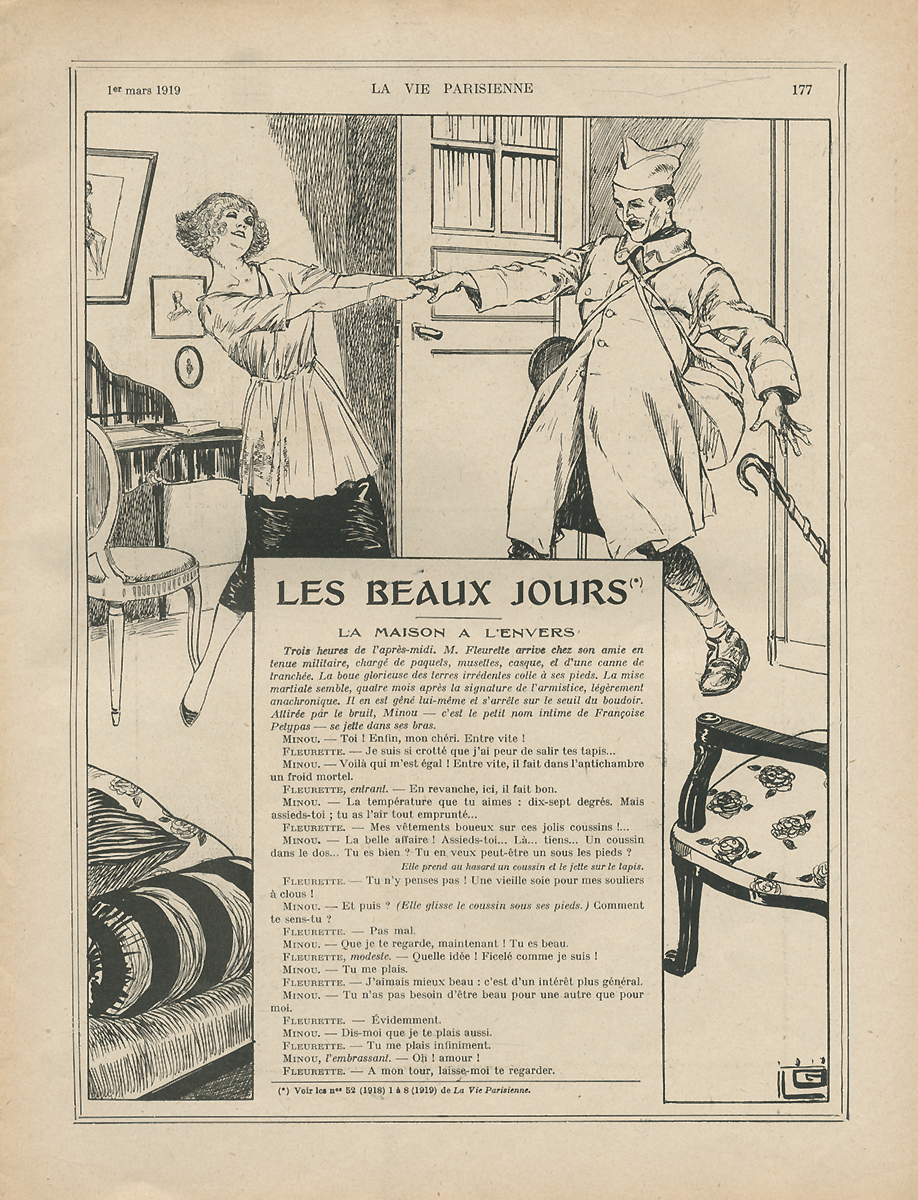 La Vie Parisienne, 9, mars 1919