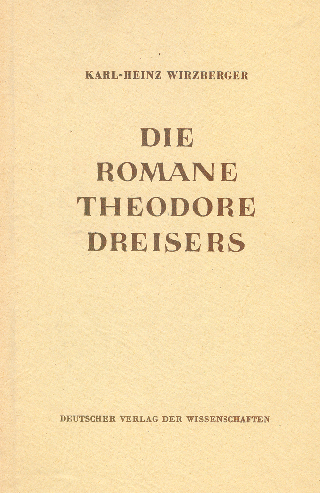 Die romane Theodore Dreisers
