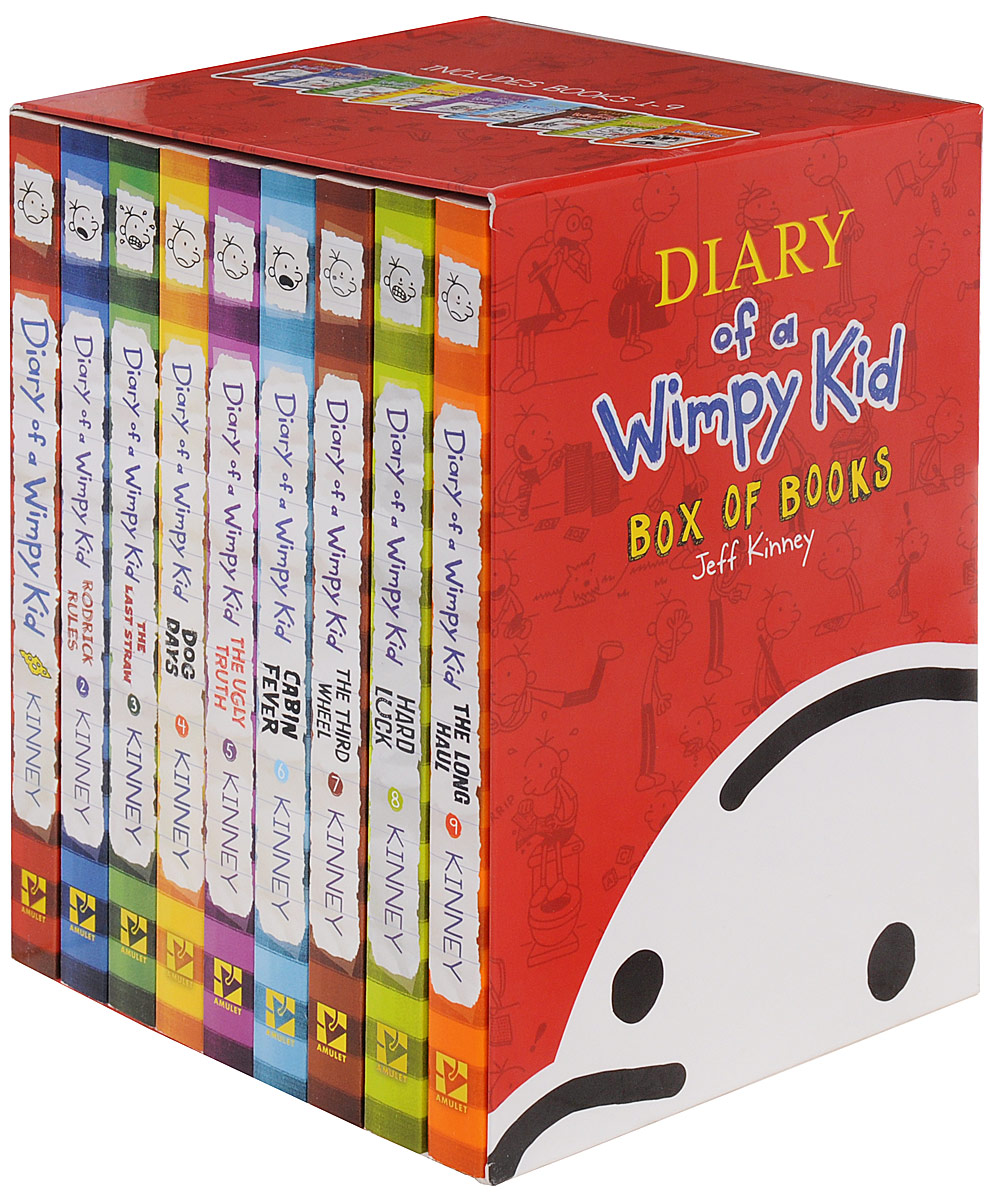 Diary of a Wimpy Kid (комплект из 9 книг)