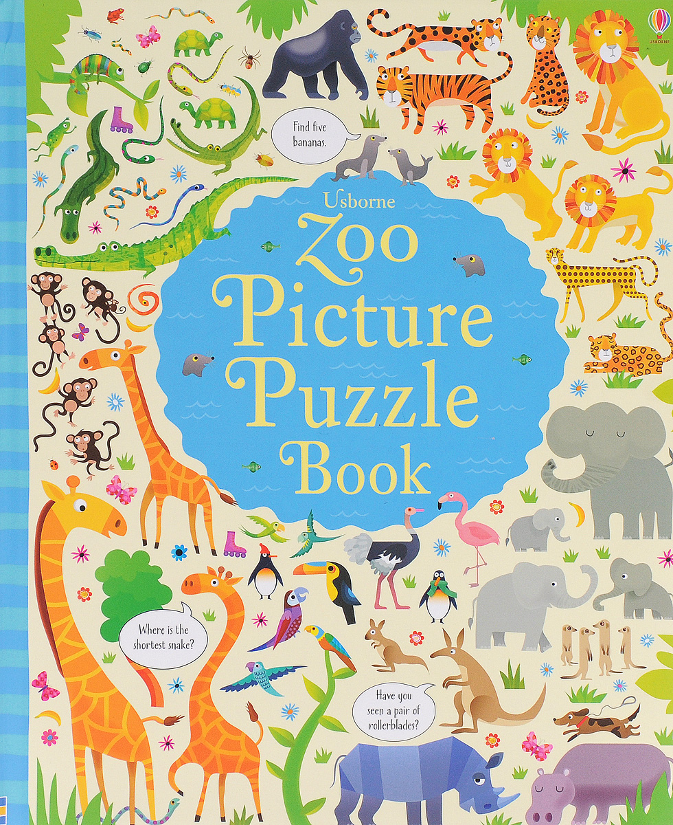 ZOO PICTURE PUZZLE BOOK