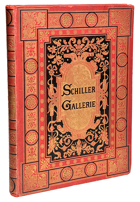Schiller-GalerieПК301004_лимонный, салатовый Schiller-GalerieПК301004_лимонный, салатовыйМюнхен, конец XIX - начало XX века. Издательство Verlagsanstalt fuer Kunst und Wissenschaft. Типографский переплет с золотым тиснением. Золоченый обрез. Сохранность хорошая. Вашему вниманию предлагается альбом, в котором собраны лучшие иллюстрации немецких художников к произведениям Фридриха Шиллера. Все иллюстрации сопровождаются комментариями. В альбом вошли иллюстрации Вильгельма фон Каульбаха, А. Мюллера, К. Бейшлага, В. Линдершмита, Х. Пириса к пьесам Мария Стюарт, Орлеанская дева, Разбойники, Дон Карлос, Вильгельм Телль, Мессинская невеста, Валленштейн. Также в альбом вошли иллюстрации к некоторым стихотворением Шиллера. Не подлежит вывозу за пределы Российской Федерации.