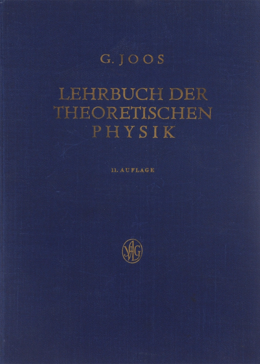 Lehrbuch der theoretischen physik