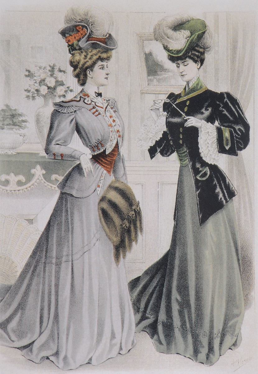 Вестник моды. 1904–1906 (набор из 12 открыток)