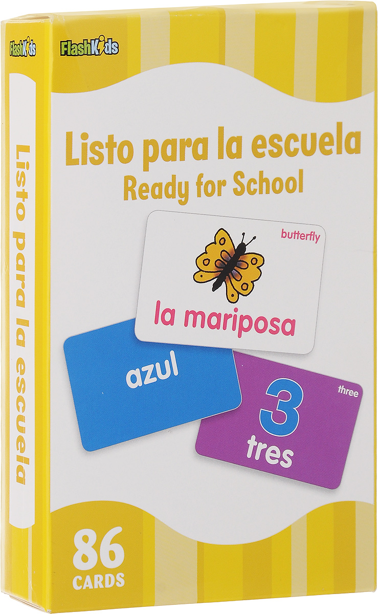 Listo para la Escuela - Spanish Flashcards (86 cards)
