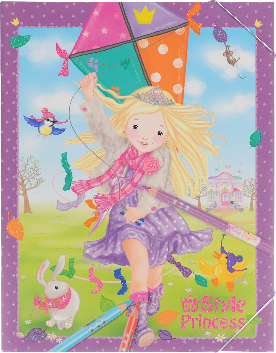 My Style Princess. Книга-раскраска12296407 My Style Princess. Книга-раскраска12296407Книга-раскраска про озорных маленьких подружек, закрывается на серебряные резиночки, в комплекте вы найдете наклейки с предметами одежды, обуви и иных аксессуаров для подружек. Любая девочка сможет разукрасить одежду и волосы героинь, использовать наклейки и инструкции книги-раскраски. Крупные картинки и яркие краски развивают фантазию, помогают создать хорошее настроение и положительные эмоции на целый день. Это отличная идея и забава для детишек. Книга-раскраска содержит 4 листа наклеек.