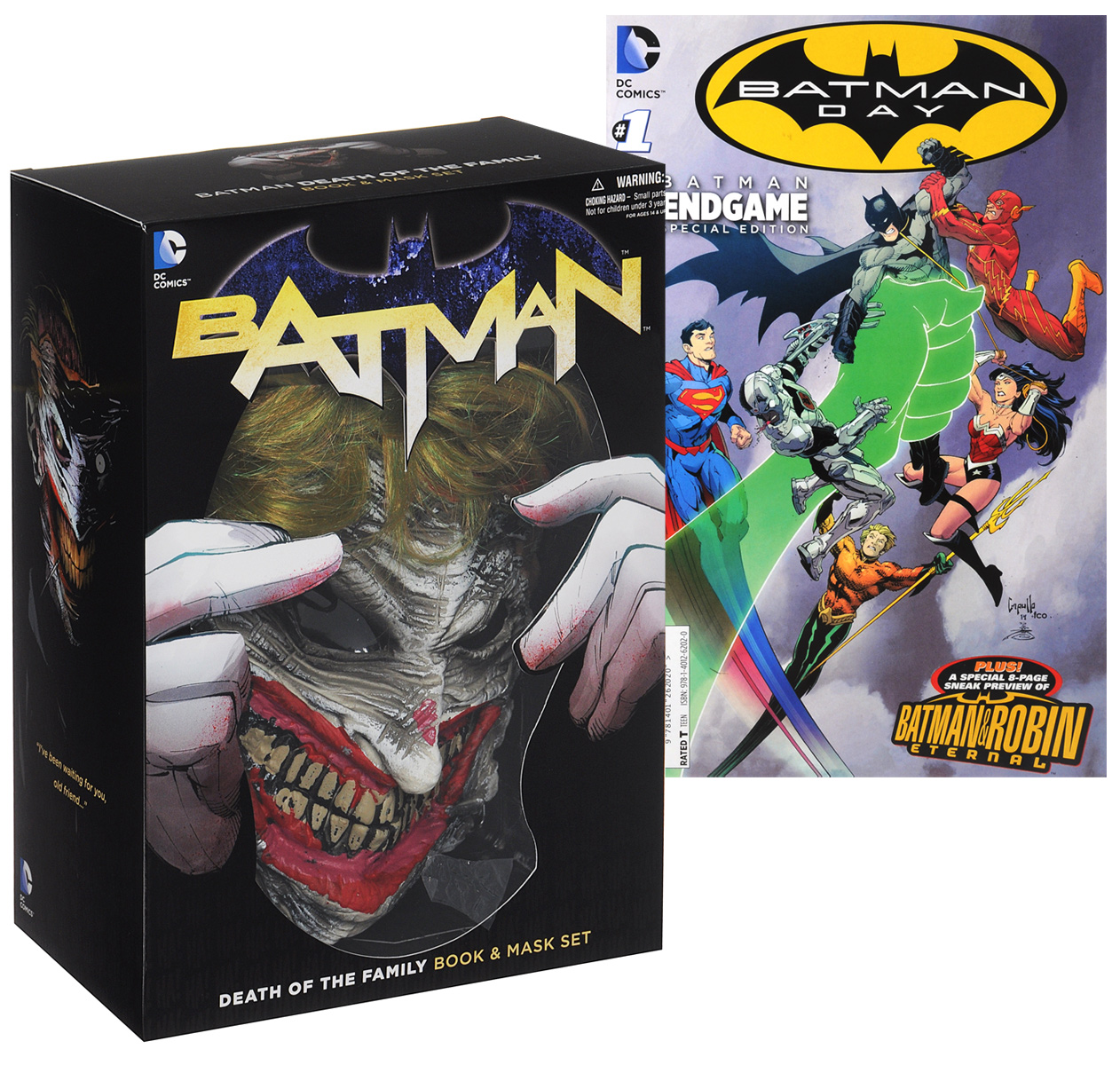 Комплект Batman: Volume 3: Death of the Family: Book&Mask Set (+ Batman: Endgame: Special Edition # 1)