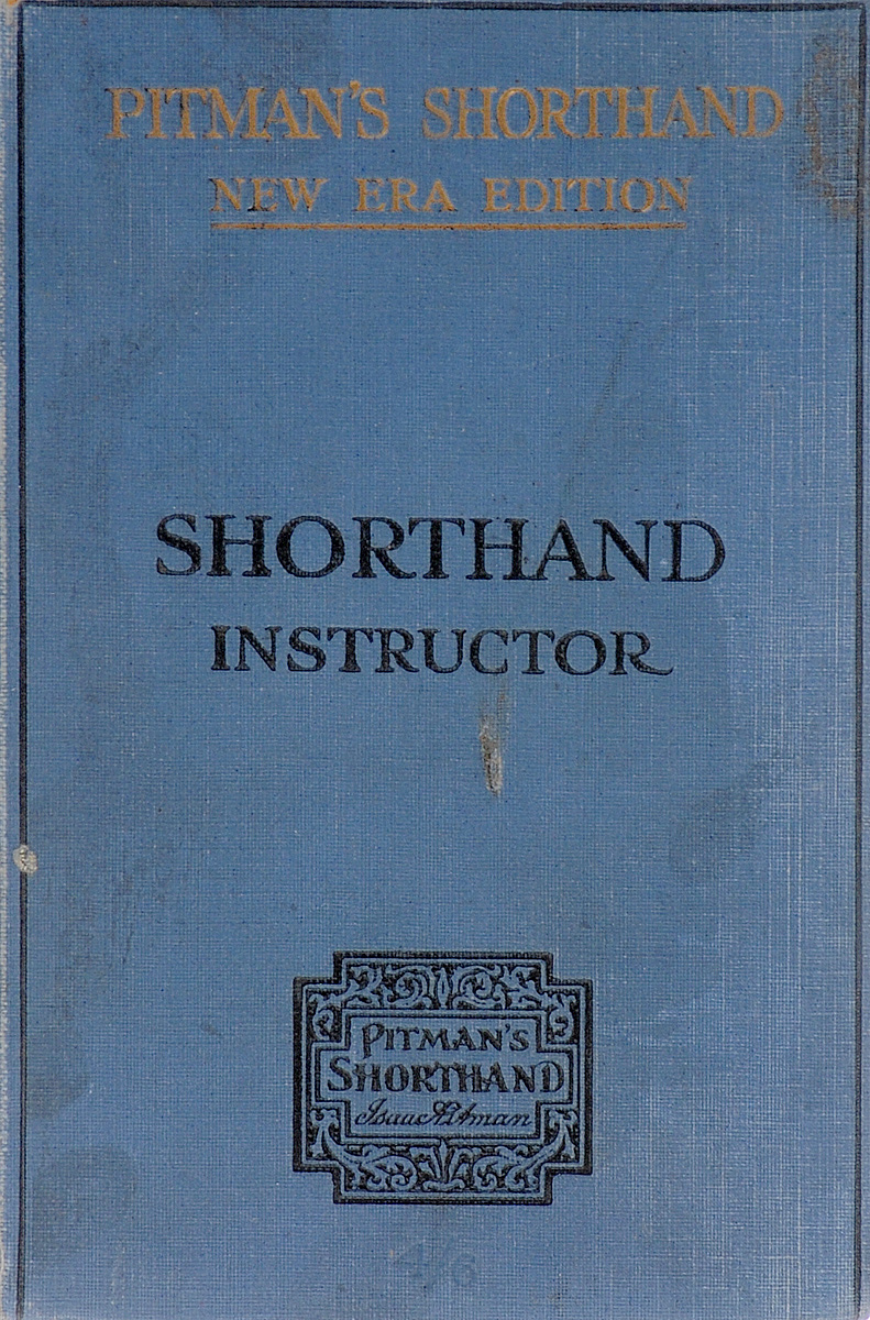 Pitman's Shorthand Instructor