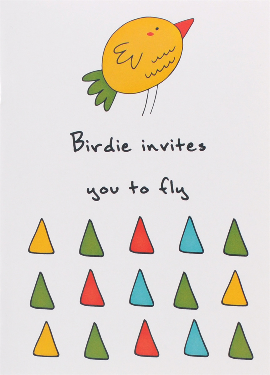 Birdie Invites You to Fly. Блокнот