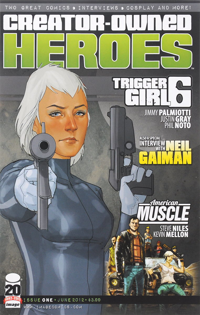 Creator-Owned Heroes: American Muscle: Part 1: Trigger Girl 6: Part 1
