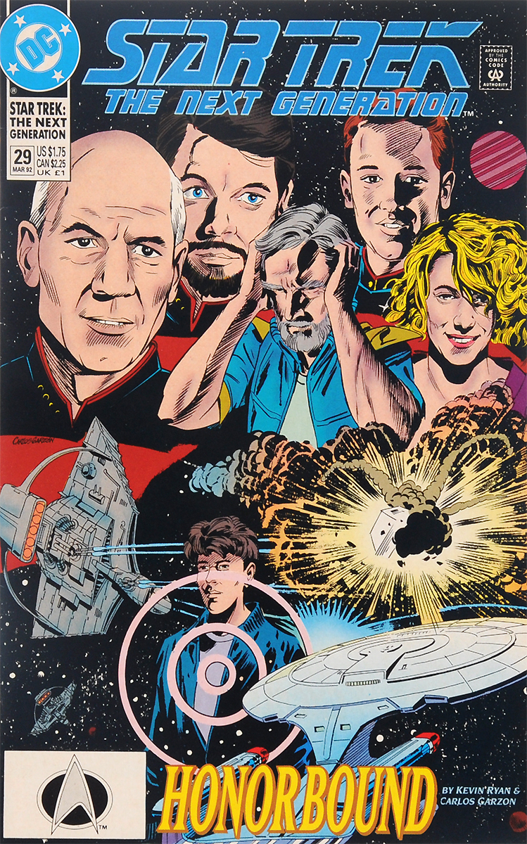 Star Trek: The Next Generation: Honor Bound,№ 29, March 1992
