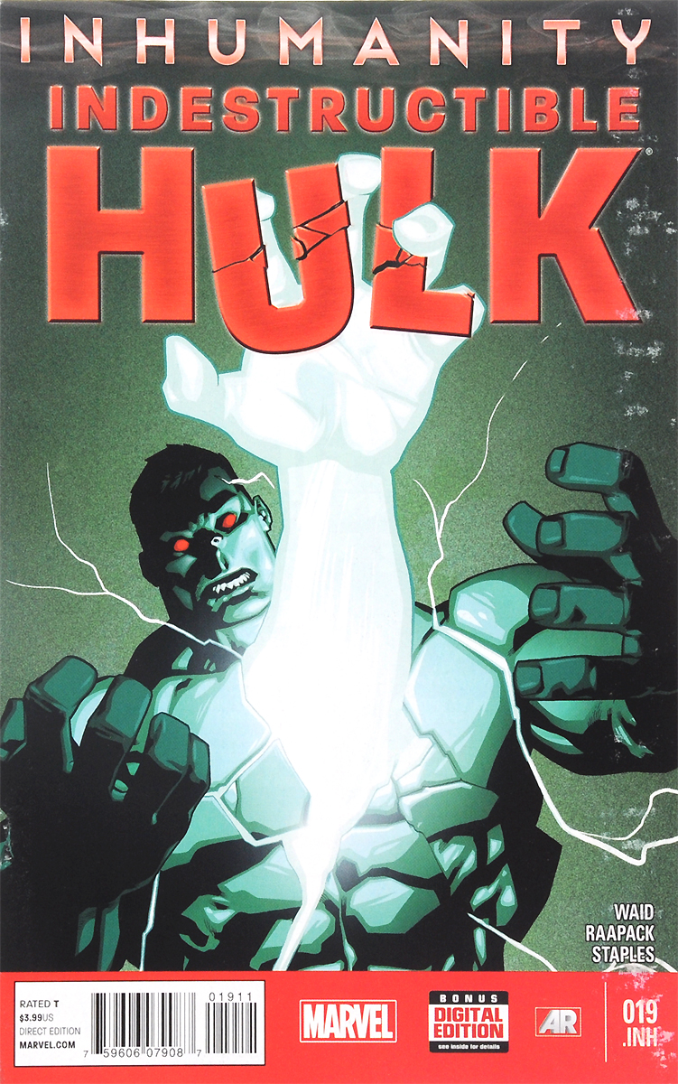 Indestructible Hulk: Humanity Bomb: Part Three,№ 19, April 2014
