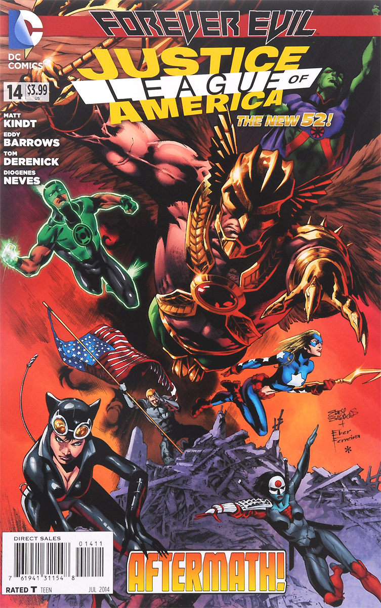 Justice League of America,№ 14, Jul 2014