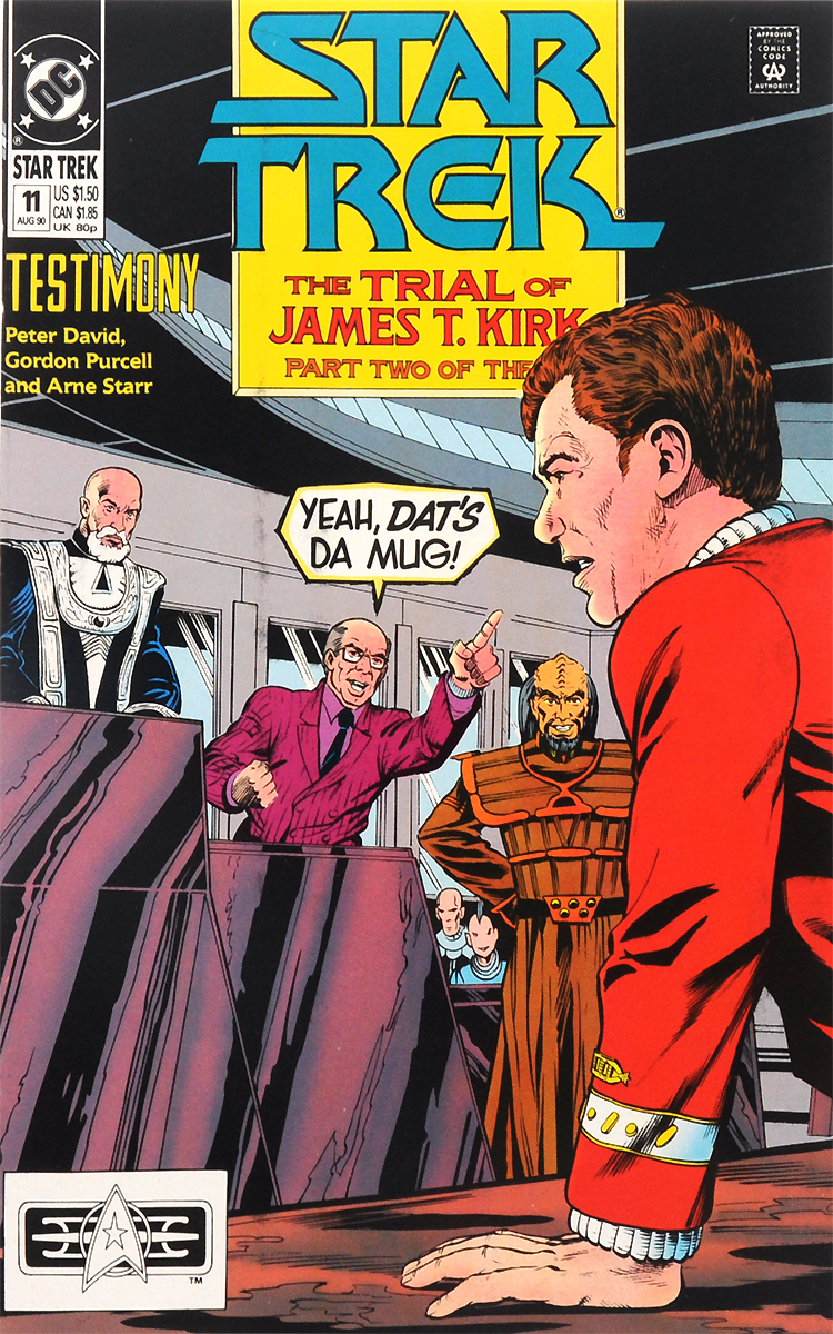 Star Trek: ... Let's Kill All the Lawyers!№ 11, August 1990