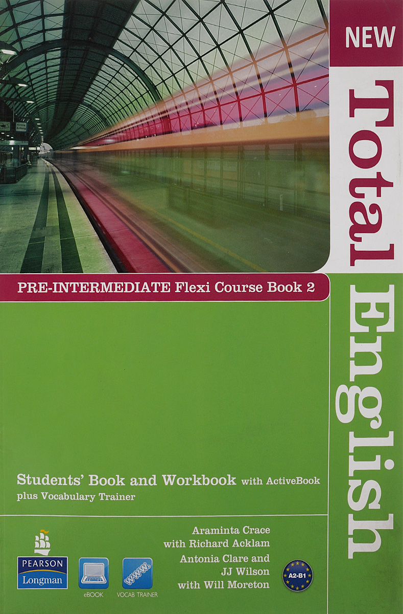 New Total English: Pre-Intermedia: Flexi Course Book 2: Students' Book and Workbook with ActiveBook Plus Vocabulary Trainer (+ DVD-ROM)