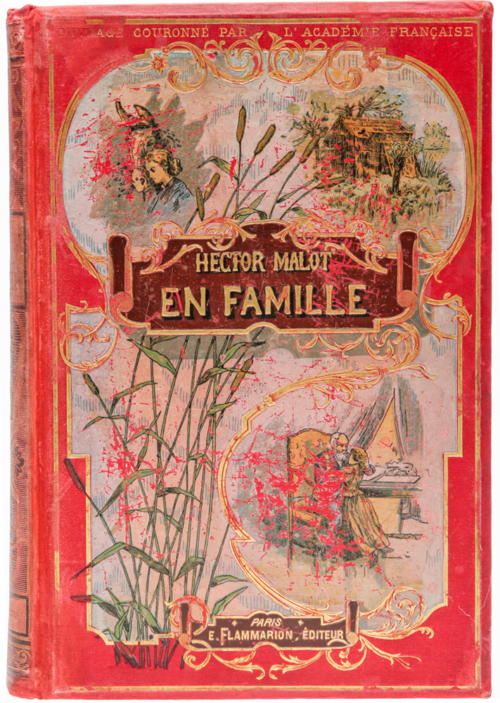 En famille16395 En famille16395Прижизненное издание. Париж, конец XIX века. Издание Ernest Flammarion, editeur. Богато иллюстрированное издание. Типографский переплет с золотым тиснением. Золоченый обрез. Сохранность хорошая. Гектор Мало - французский писатель, крупный реалистический талант, примыкающий к школе Оноре де Бальзака. Его картины жизни напоминают скорее всего фотографические портреты во весь рост; но так как он умеет выбирать драматические сюжеты, то в его протоколировании житейских деталей всегда много интересного. Ему недостает истинно артистического темперамента, вследствие чего тонкие психологические темы получают в его романах внешний, мелодраматический характер. Среди произведений Мало особенно известны написанные для подростков и переведённые на многие языки романы: Ромен Кальбри (1869), Без семьи (1878) и В семье (1893). Два последних премированы Французской академией. Сюжеты романов мало увлекательны и мастерски разработаны, повышение интереса юного читателя...