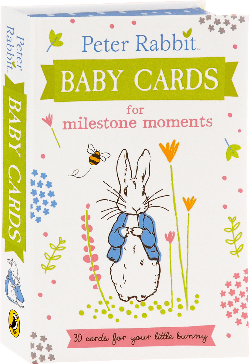 Peter Rabbit: Baby Cards for Milestone Moments