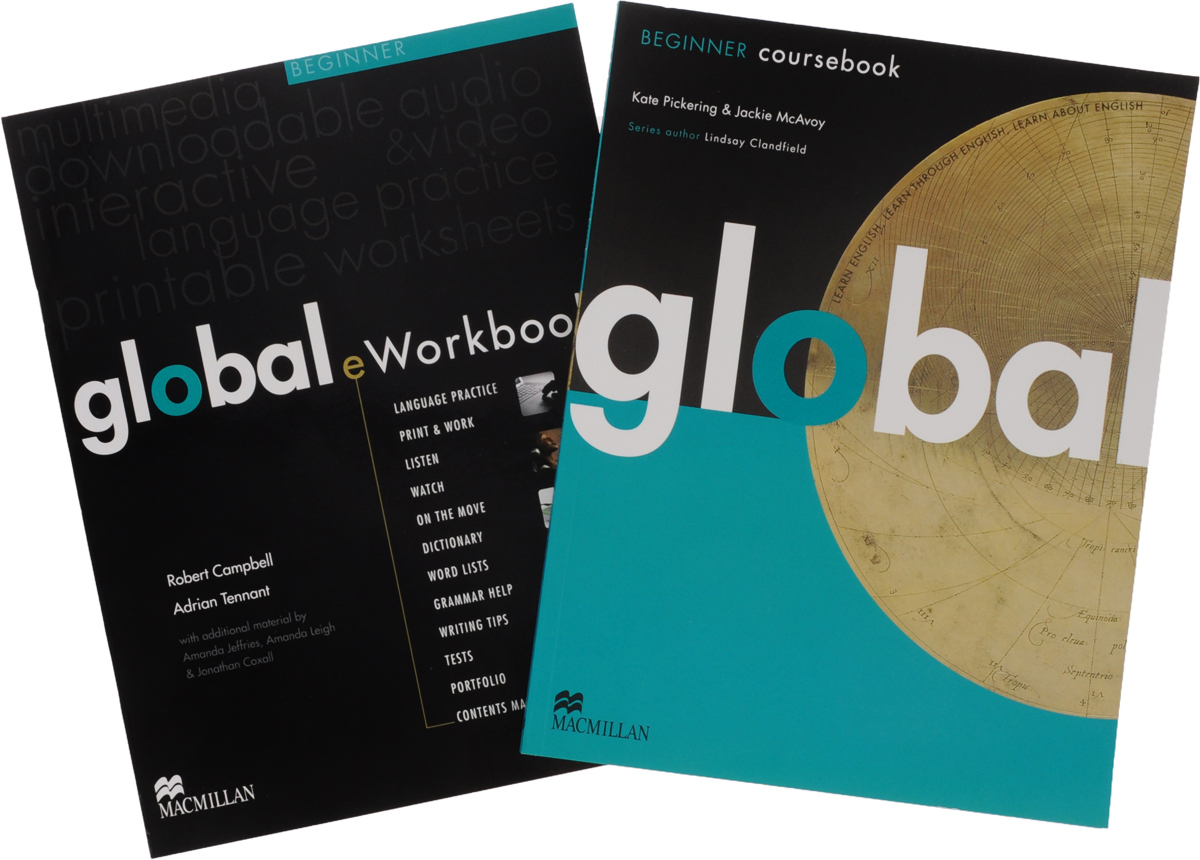 Global Beginner: Coursebook: Workbook (комплект из 2 книг + DVD)