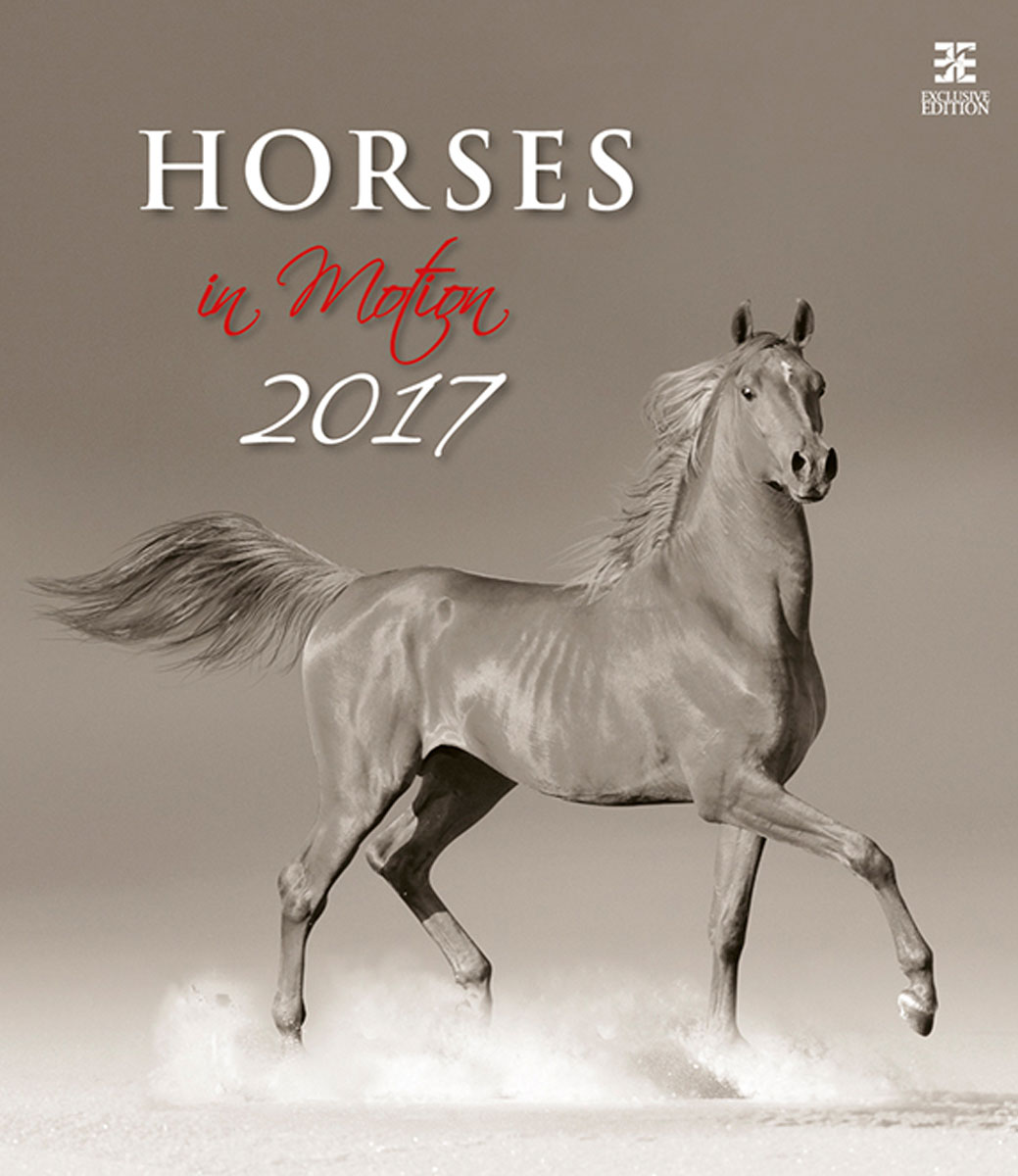 Календарь настенный на 2017 год (на спирали). Horses in Motion (Легенды о лошадях)