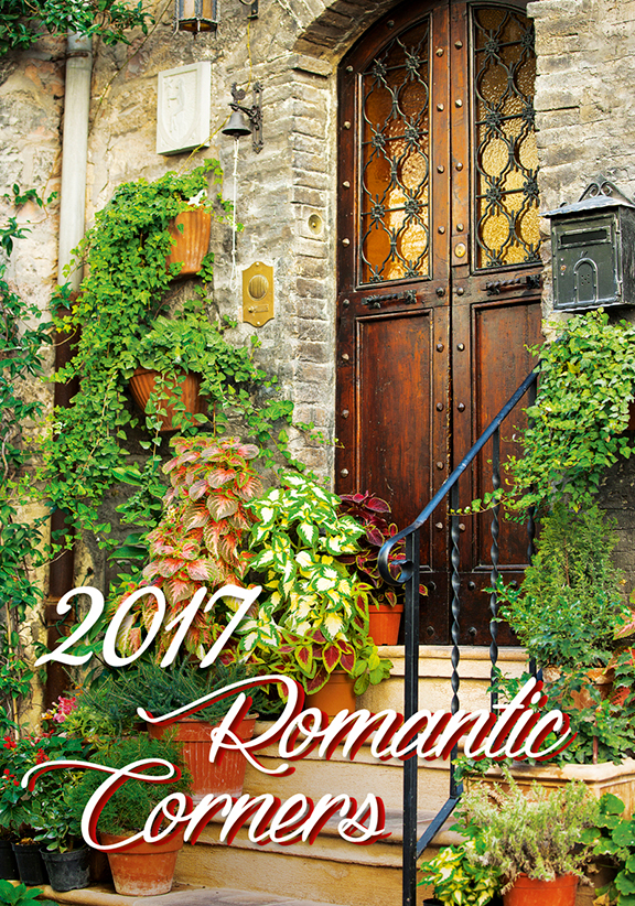 Календарь 2017 (на спирали). Romantic Corners. Романтические уголки