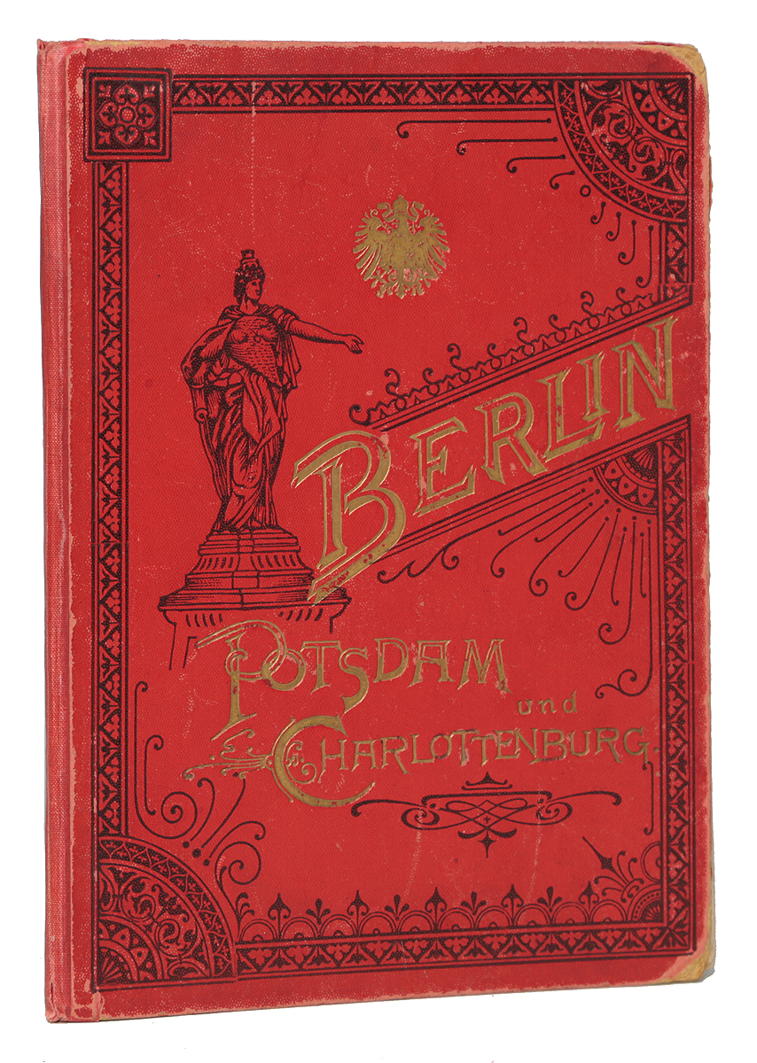 Berlin. Potsdam und Charlottenburg. Альбом видовПК301004_лимонный, салатовый Berlin. Potsdam und Charlottenburg. Альбом видовПК301004_лимонный, салатовыйБерлин, начало XX века. Издательство не указано. Альбом с 49 видами. Типографский переплет с золотым тиснением. Сохранность хорошая. Настоящее издание представляет собой альбом с видами Берлина, Потсдама и Шарлоттенбурга. Берлин - один из самых больших городов Германии, ее гордость и столица. Удивительный по красоте город, сочетающий в себе верность традициям и открытость ко всему новому. Потсдам - бывшая резиденция прусских королей с пышным дворцово-парковым ансамблем Сан-Суси, голландским кварталом и домами в стиле барокко. Он расположен в получасе езды от Берлина. Это красивейшее место Германии. Благодаря настоящему изданию, вы получите уникальный шанс увидеть эти знаменитые города такими, какими они были в начале прошлого века. Не подлежит вывозу за пределы Российской Федерации.