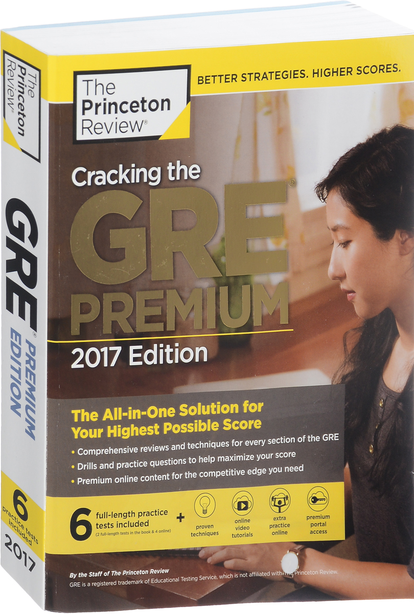 Cracking the GRE Premium 2017