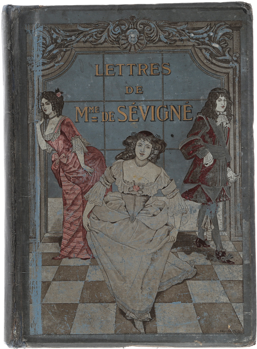 Lettres de Madame de SevigneПК301004_лимонный, салатовый Lettres de Madame de SevigneПК301004_лимонный, салатовыйПариж, начало XX века. Издательство Librairie Filix Juven. Иллюстрированное издание в тексте и на отдельных листах. Типографский переплет. Сохранность хорошая. Пожалуй, самым знаменитым за всю историю французской литературы произведением эпистолярного жанра являются Письма мадам де Севинье. После смерти мужа, убитого на дуэли, молодая маркиза посвятила себя воспитанию детей. А когда любимая дочь отправилась вслед за мужем на юг Франции, в Прованс, мать, не в силах смириться с разлукой, принялась писать ей длинные письма, рассказывая обо всем, что происходило в Париже: о политических процессах, придворных интригах, театральных премьерах, о дорожных тяготах, последних модах и прическах. Не случайно на этих страницах мелькают королевские фаворитки и военачальники, аббаты, министры, мушкетеры, философы, куртизанки, Людовик XIV, Фуке и дАртаньян, Нинон де Ланкло и Луиза Лавальер, герцог Ларошфуко, Корнель, Мольер, Лафонтен. Маркиза де Севинье была знакома...