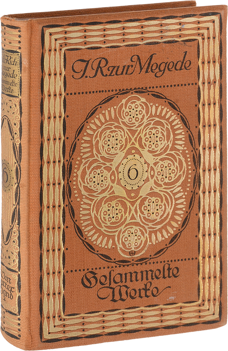 Gesammelte Werke von Johannes Richard zur Megede in 12 Baenden. Band 6ПК301004_лимонный, салатовый Gesammelte Werke von Johannes Richard zur Megede in 12 Baenden. Band 6ПК301004_лимонный, салатовыйШтутгарт - Лейпциг, начало XX века. Издательство Deutsche Verlags-Anstalt. Типографский переплет с золотым тиснением. Сохранность хорошая. Вниманию читателей предлагается 6 том собрания сочинений немецкого писателя Иоганна Рихарда Мегеде (1864 - 1906). Мегеде имел большой успех в области сенсационного салонного романа и написал ряд популярных социальных романов на исторические темы. В своих произведениях писатель детально описал пейзаж Восточной Пруссии и ее народ. Главными произведениями Мегеде считаются романы Unter Zigeunern, Quitt, Von zarter Hand, Kismet, Felicie, Trianon, Der Ueberkater. В настоящее издание вошел второй том романа Von zarter Hand. Издание на языке оригинала. Не подлежит вывозу за пределы Российской Федерации.