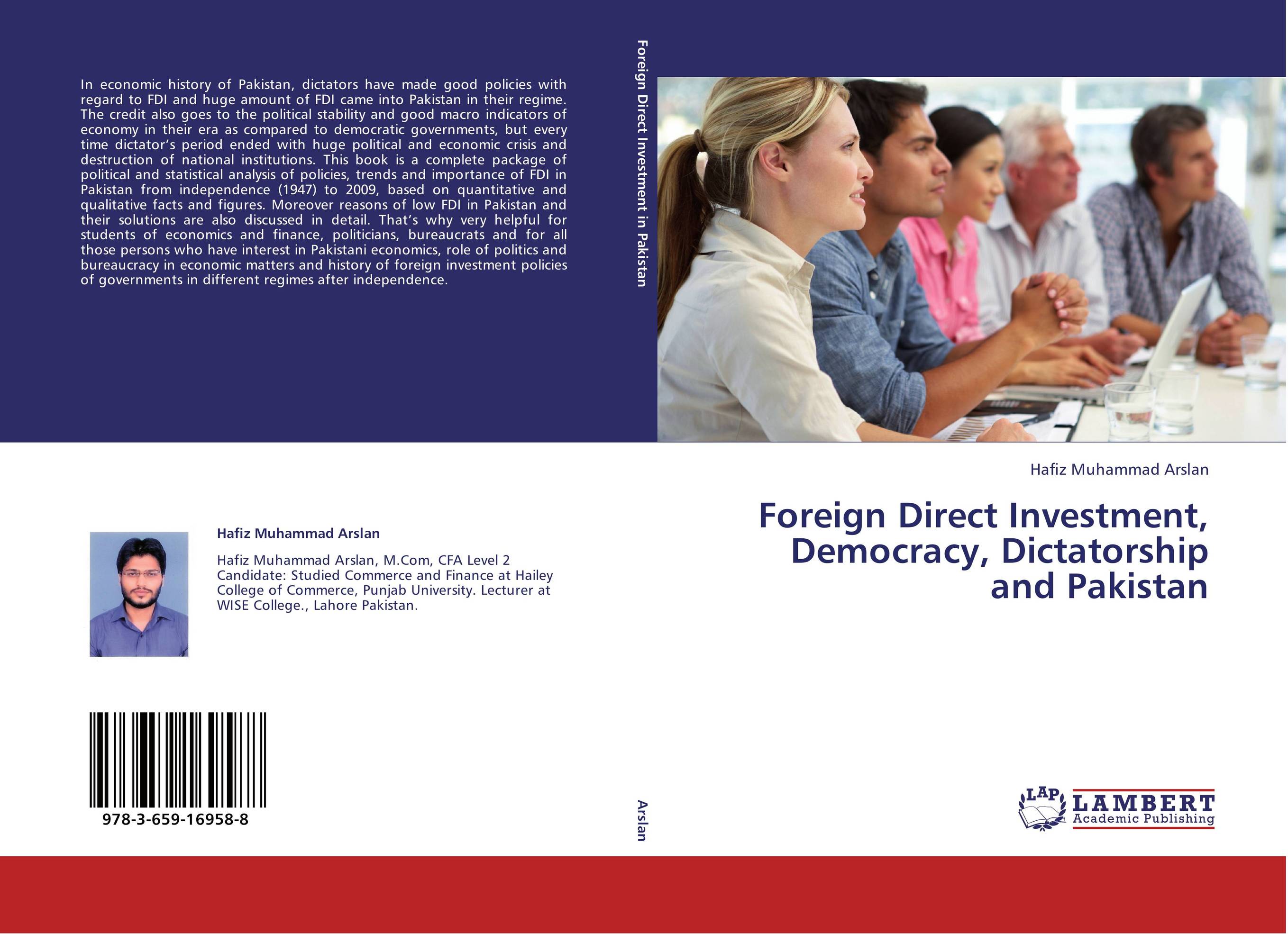 Foreign Direct Investment, Democracy, Dictatorship and Pakistan