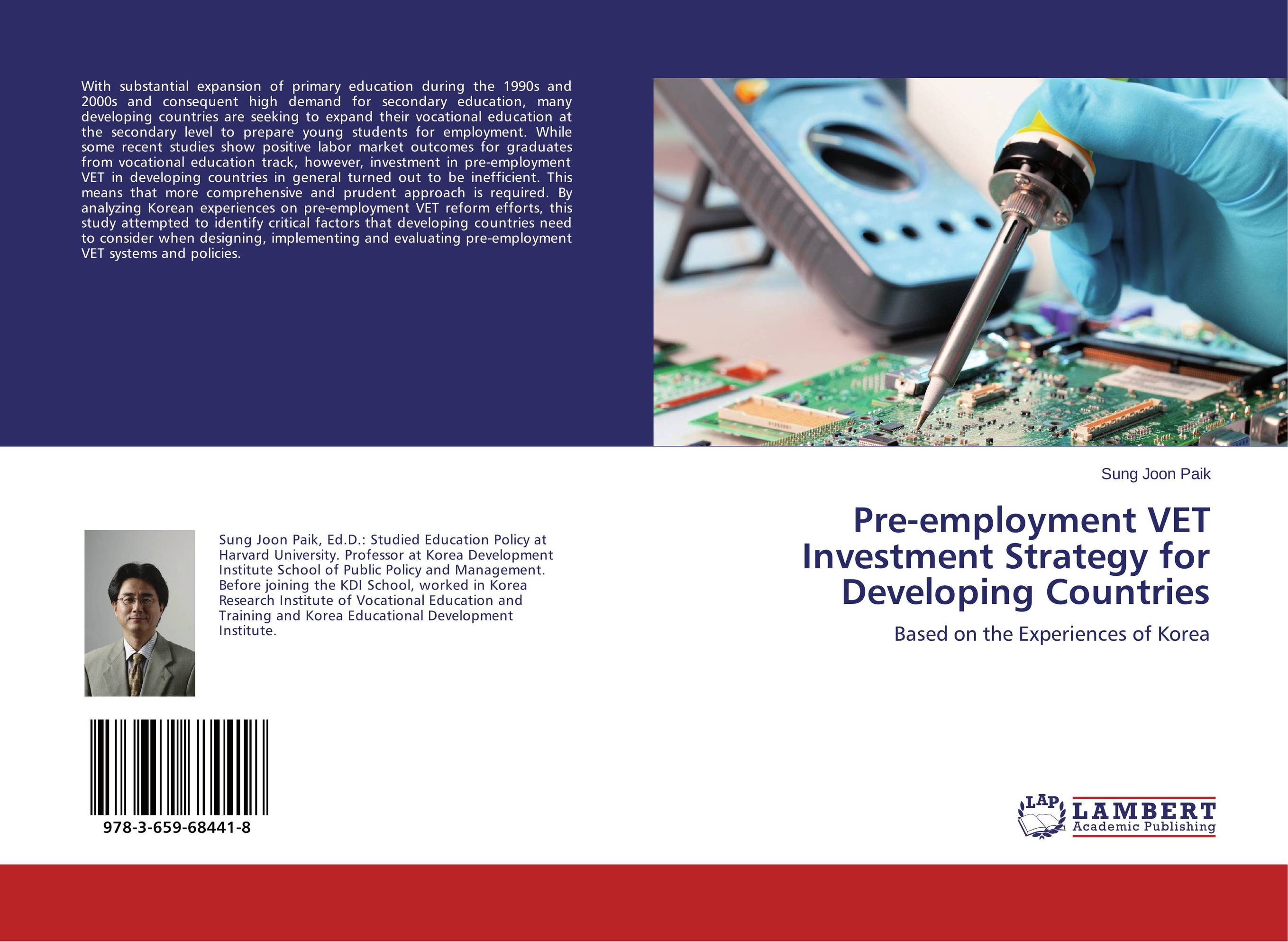 Pre-employment VET Investment Strategy for Developing Countries