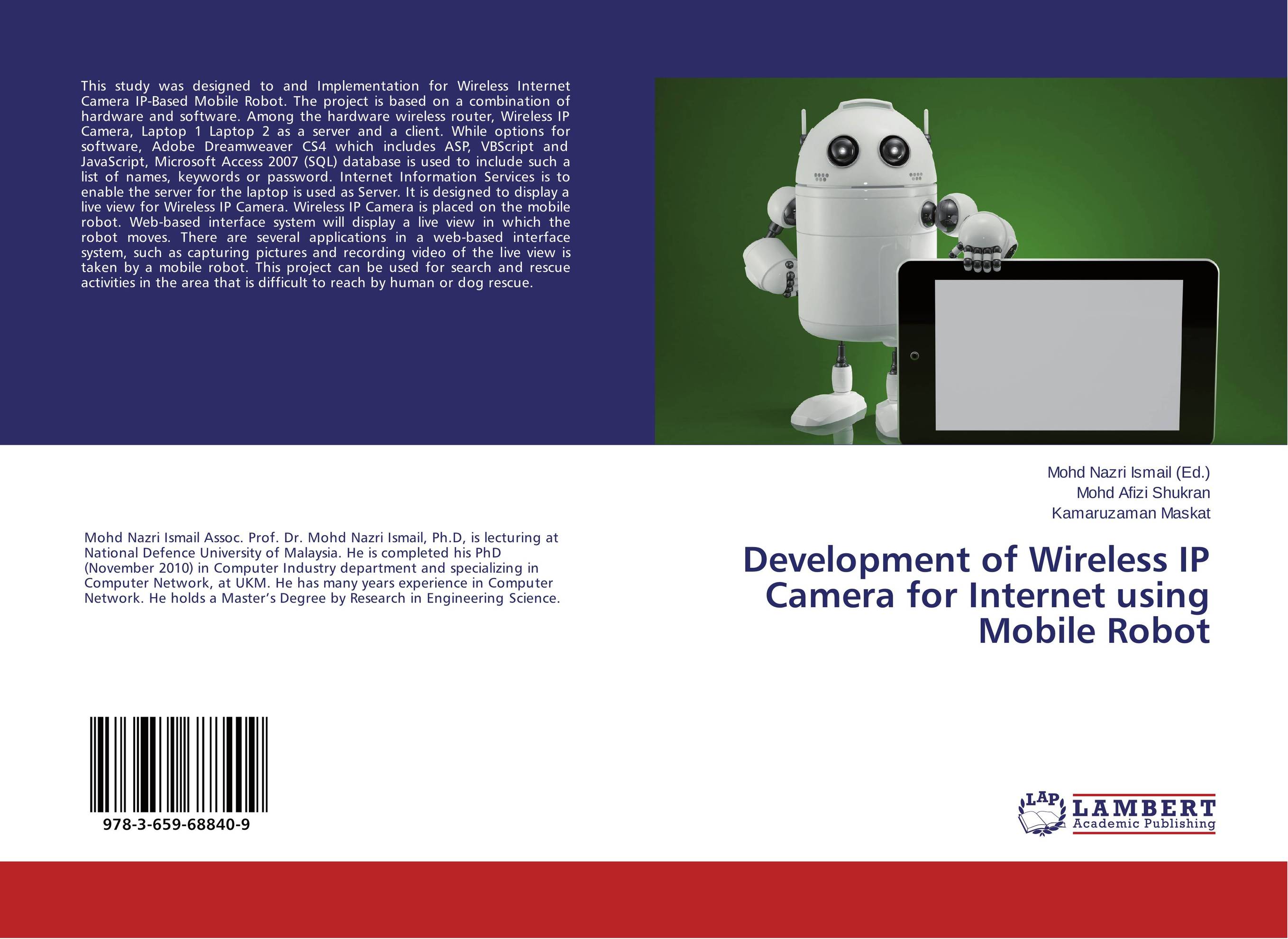 Development of Wireless IP Camera for Internet using Mobile Robot