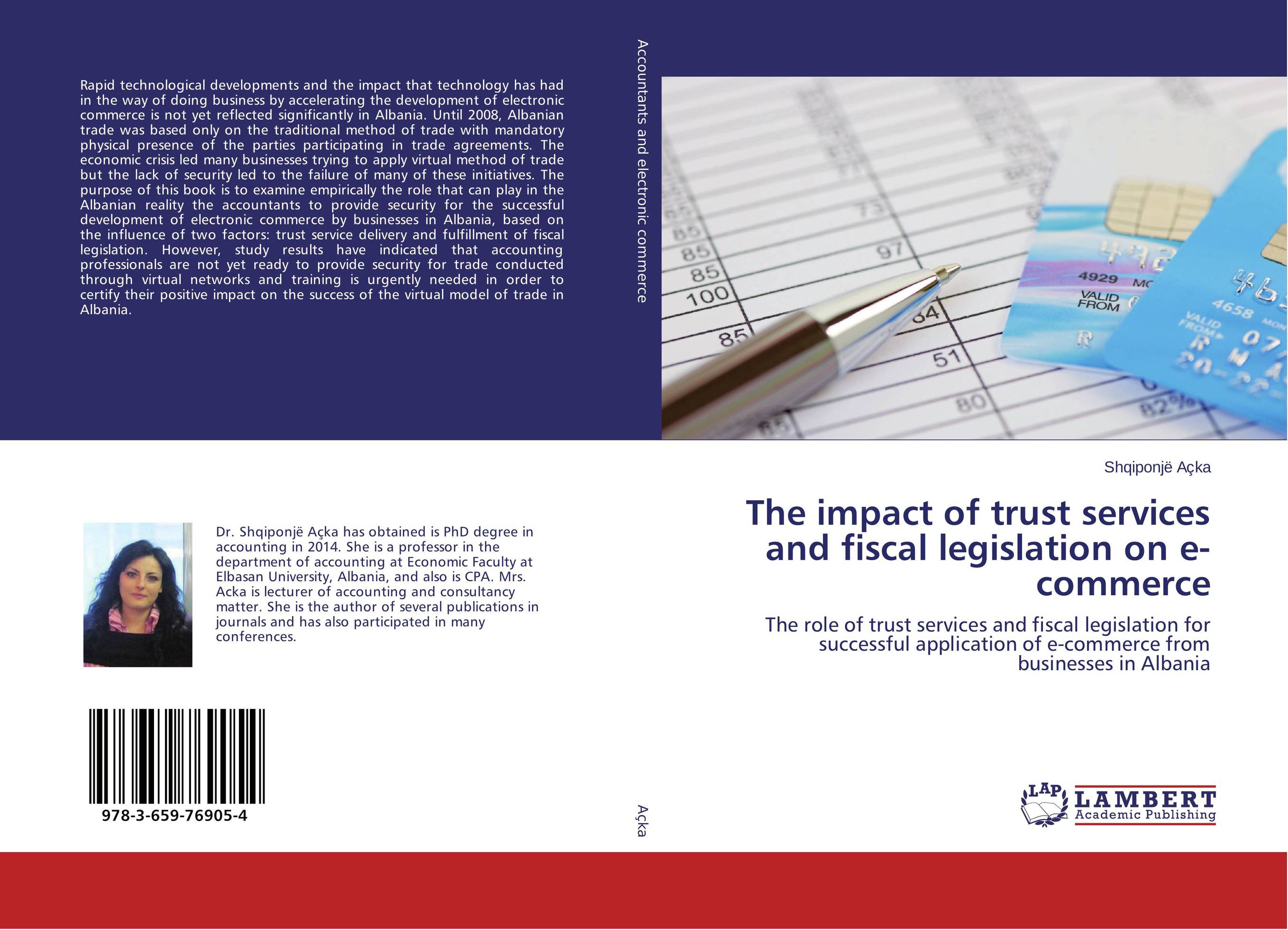 The impact of trust services and fiscal legislation on e-commerce