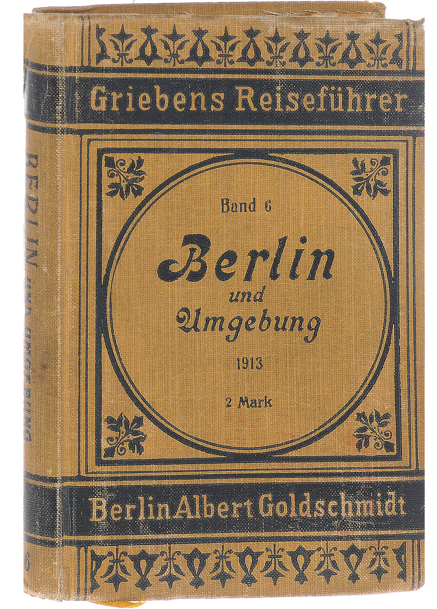 Berlin und UmgebungПК301004_лимонный, салатовый Berlin und UmgebungПК301004_лимонный, салатовыйБерлин, 1913 год. Издание Albert Goldschmidt. Иллюстрированное издание с 7 картами и 14 планами. Типографский переплет. Сохранность хорошая. Вниманию читателей предлагается путеводитель по Берлину и его окрестностям. Берлин - один из самых больших городов Германии, ее гордость и столица. Удивительный по красоте город, сочетающий в себе верность традициям и открытость ко всему новому. Запоминающиеся музеи и уникальные картинные галереи, прекрасные дворцы и величественные соборы, чудесные площади и красивые улочки немецкой столицы, а также ее окрестностей всегда привлекали множество туристов. Путеводитель содержит сведения о достопримечательностях, а также необходимую туристу практическую информацию. Не подлежит вывозу за пределы Российской Федерации.