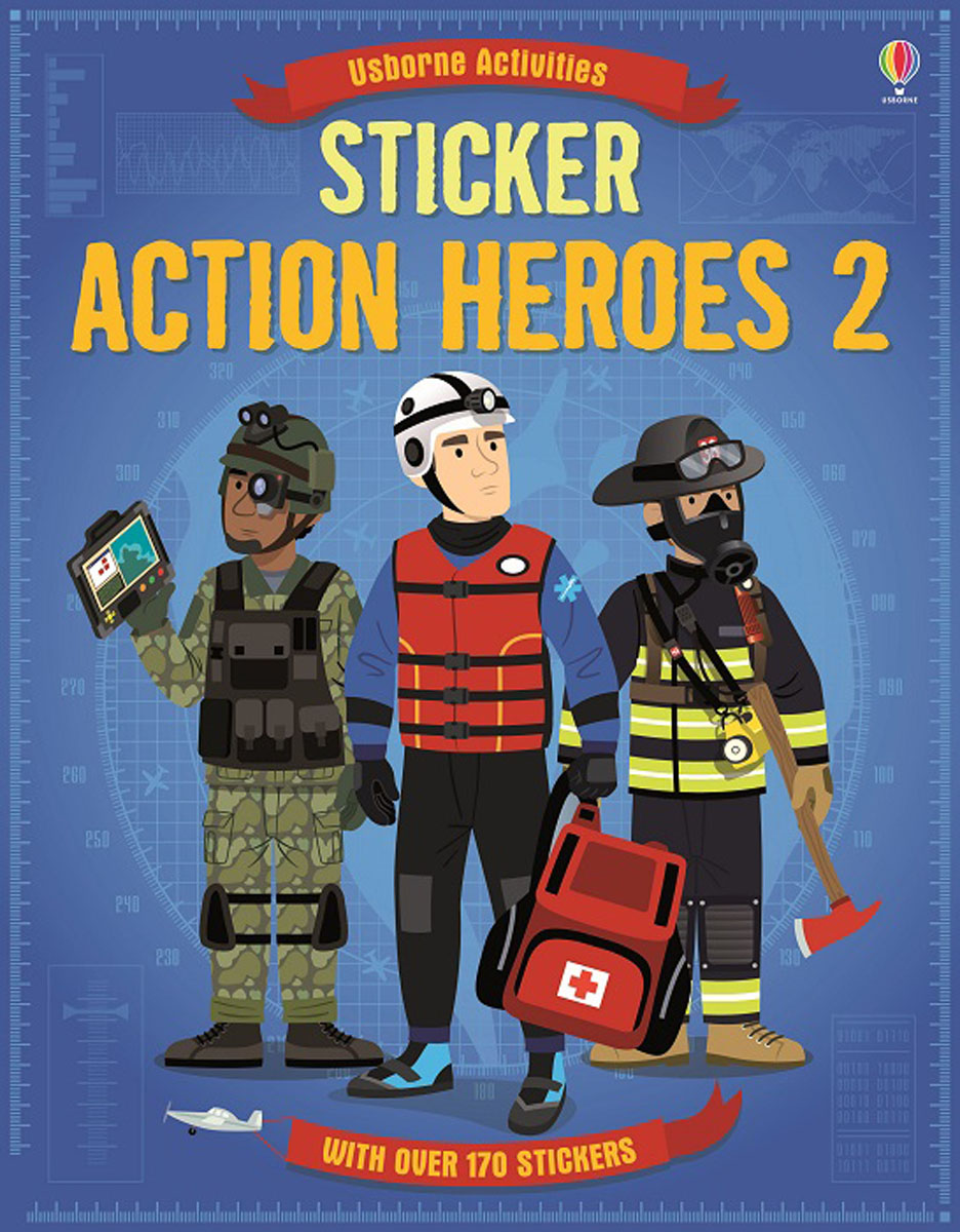 Sticker Action Heroes 2